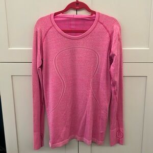 Lululemon Pink Long Sleeve